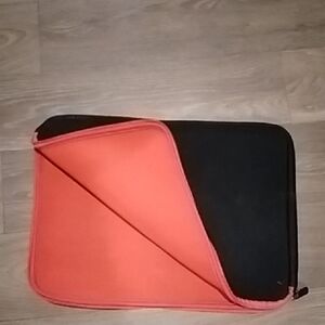 Black and Red Computer Sleeve